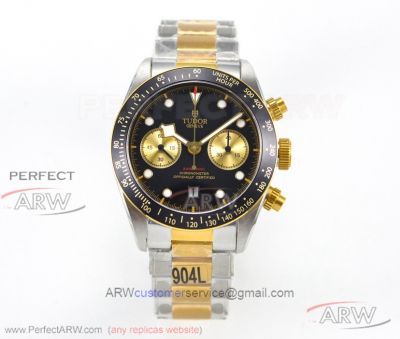 TW Factory Replica Tudor Black Bay Chrono S&G Price - M79363N-0001 41mm 7750 904L Swiss Grade Watch